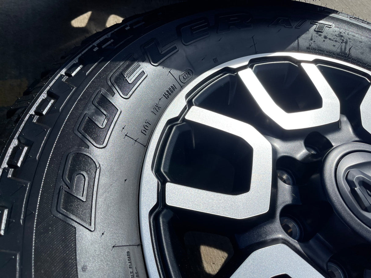 18" Ram 2500 3500 LARAMIE OEM 2694 wheels rims 2024 2025 2026 BRIDGESTONE A/T Texas Truck Tire