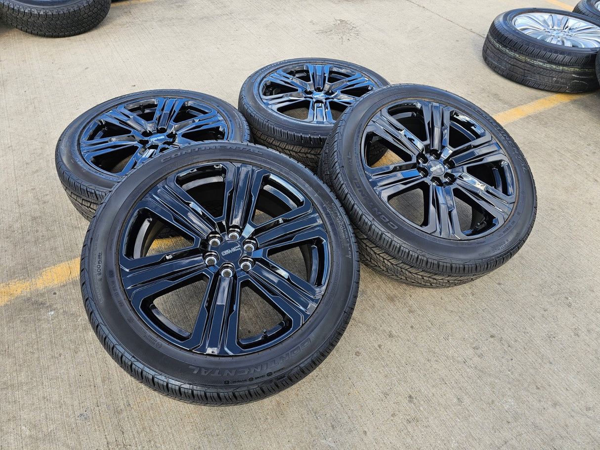 22" GMC Acadia OEM wheels rims Blazer Traverse Buick Enclave XT6 2025 2026 NEW Texas Truck Tire