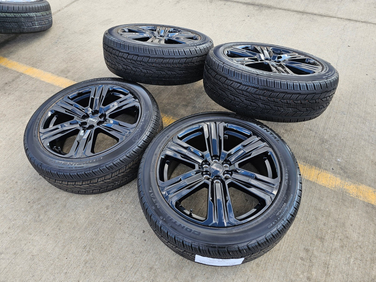 22" GMC Acadia OEM wheels rims Blazer Traverse Buick Enclave XT6 2025 2026 NEW Texas Truck Tire