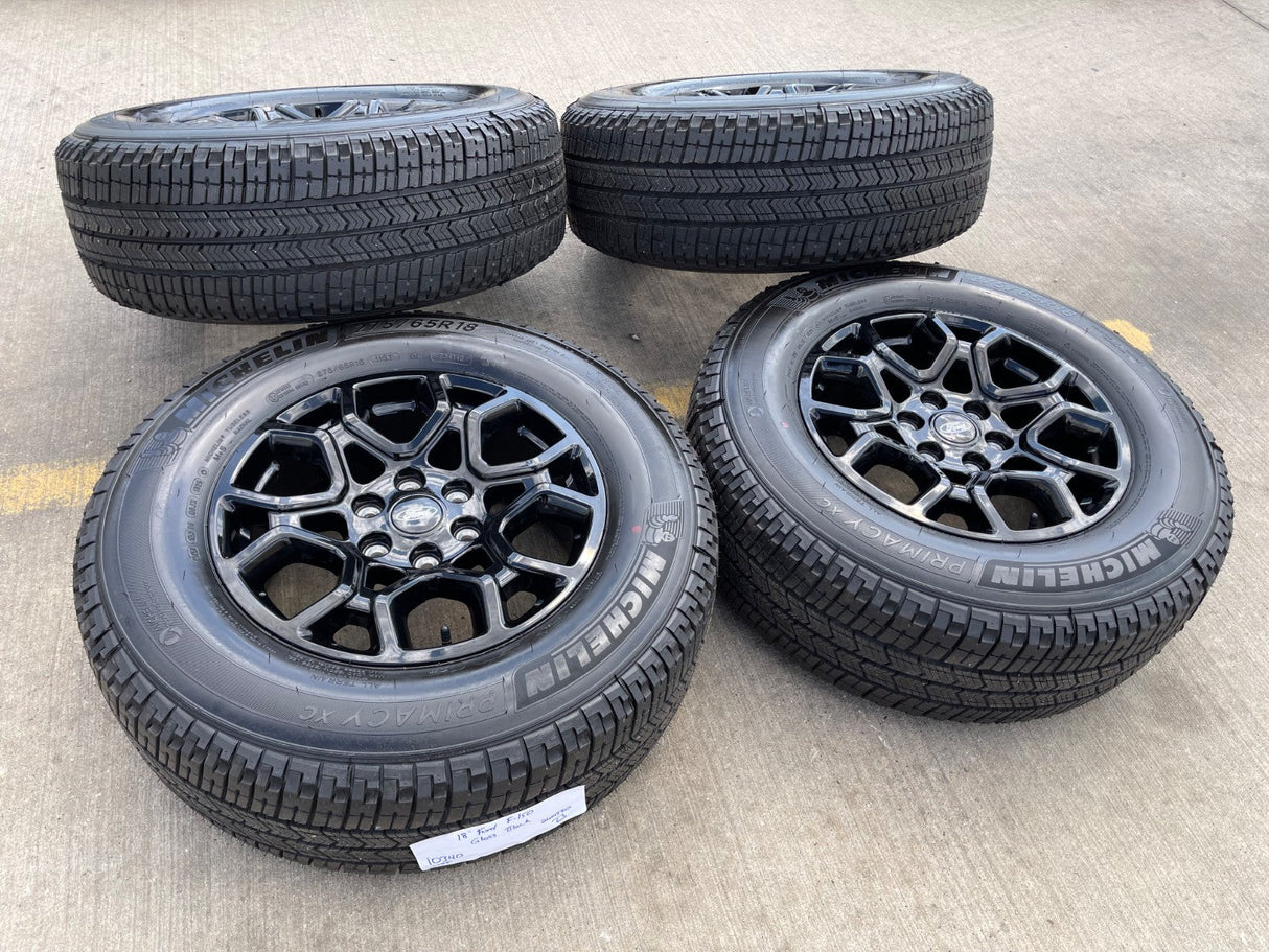 18" Ford F-150 OEM rims wheels 95049 10340 Expedition 2025 2026 NEW MICHELIN Texas Truck Tire