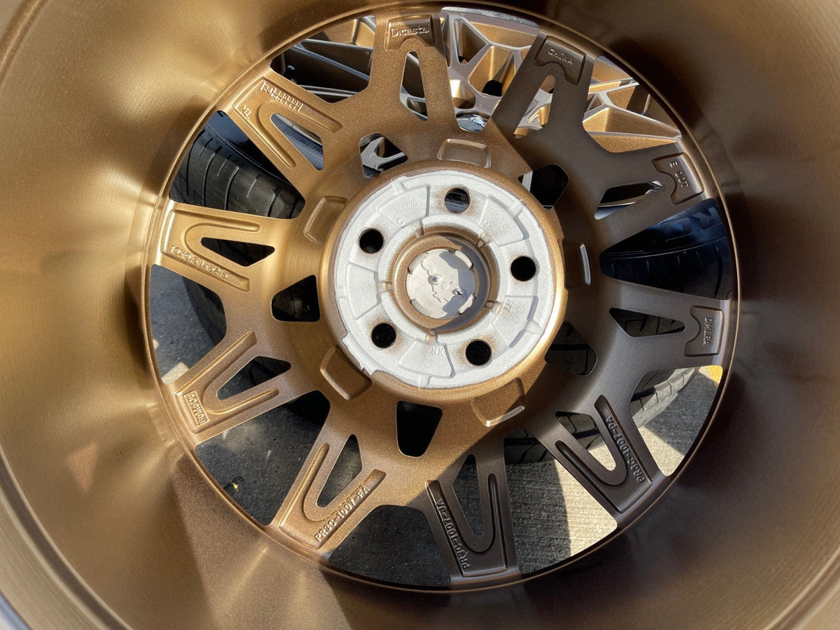 19" Ford Mustang GT Track Pack OEM 10600 10603 Bronze wheels rims 2026 2027 NEW Texas Truck Tire