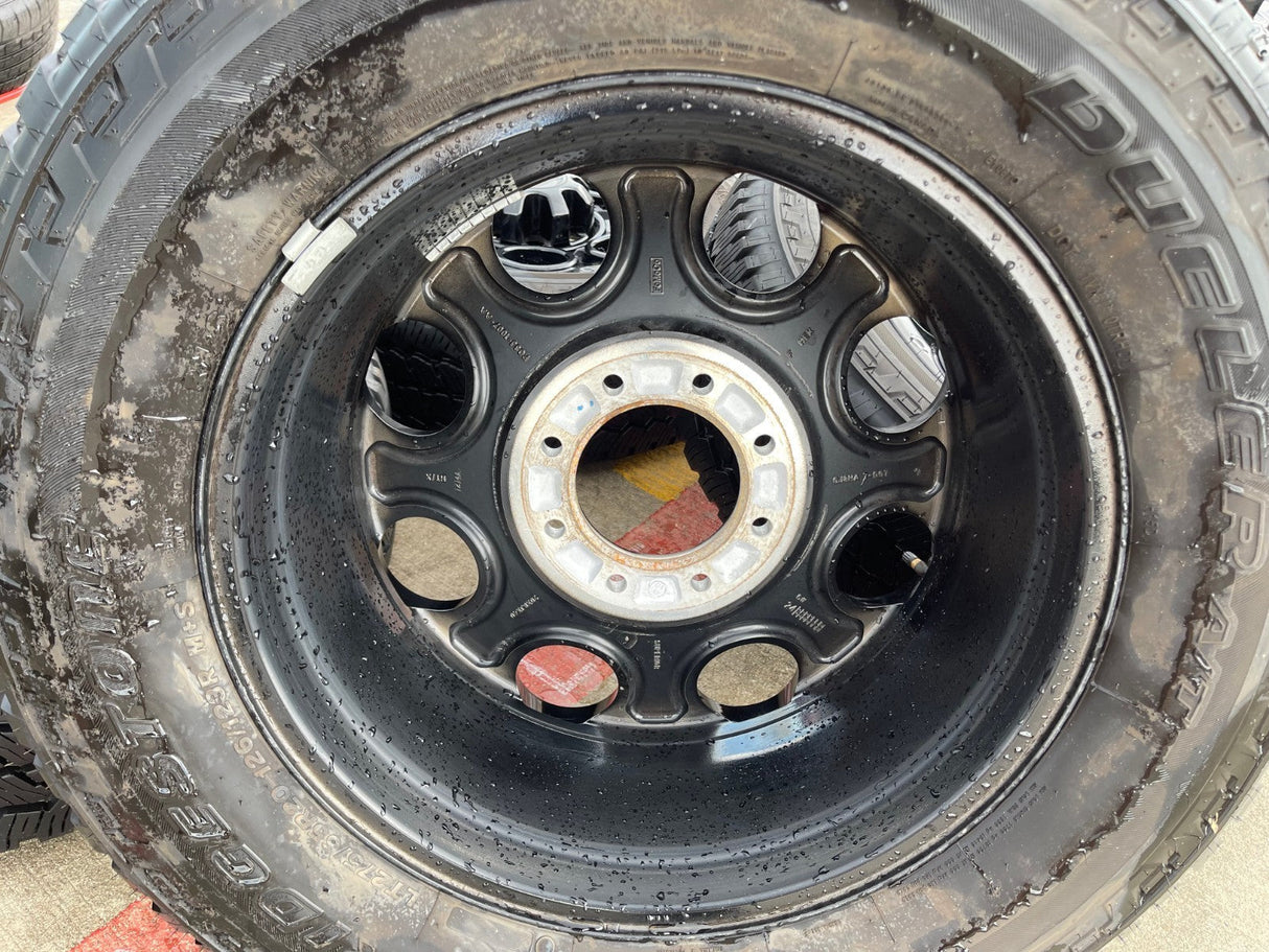 20" Ford F-250 F-350 OEM black TREMOR 10299 10484 wheels rims 2023 2024 2025 Texas Truck Tire