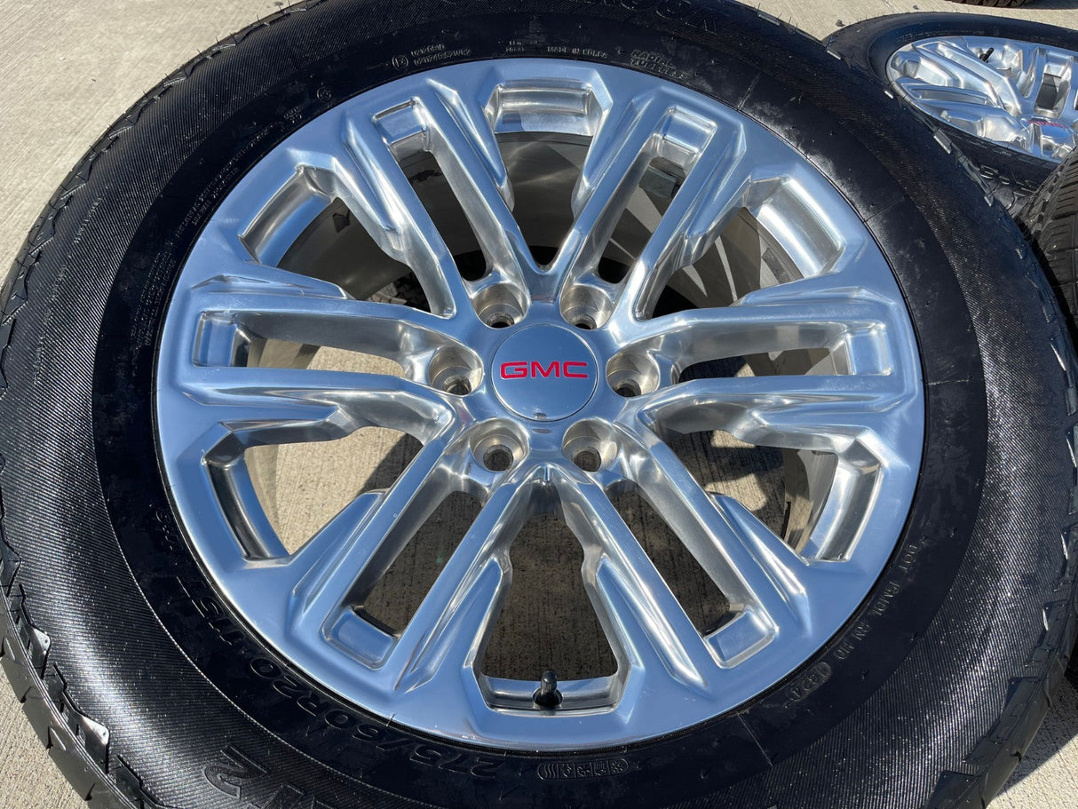 20" GMC Yukon Sierra Tahoe Silverado OEM 2120 14024 wheels rims tires DISCOUNTED Texas Truck Tire