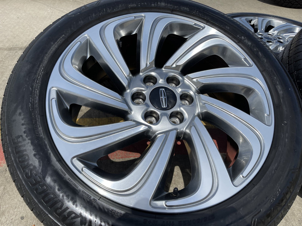 22" Lincoln Navigator BLACK LABEL OEM 10497 rims wheels BRIDGESTONE DISCOUNTED Texas Truck Tire