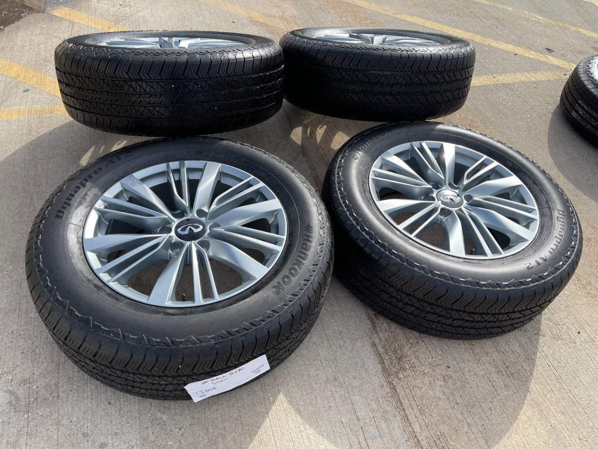 20" Infiniti QX80 OEM 73805 wheels rims Nissan Titan Armada 2024 2025 2026 NEW Texas Truck Tire