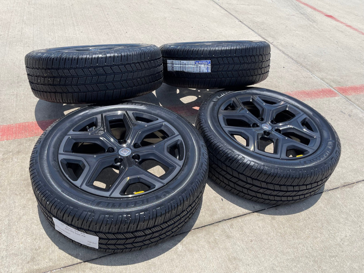 22" Rivian R1T R1S OEM wheels rims tires 2022 2023 2024 2025 2026 NEW MICHELIN Texas Truck Tire