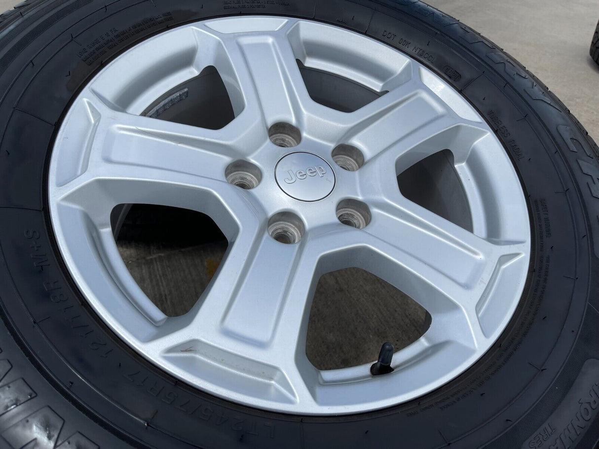 17" Jeep Wrangler Gladiator SPARE OEM 9216 wheel rim 2020 2021 2022 2023 2024 Texas Truck Tire