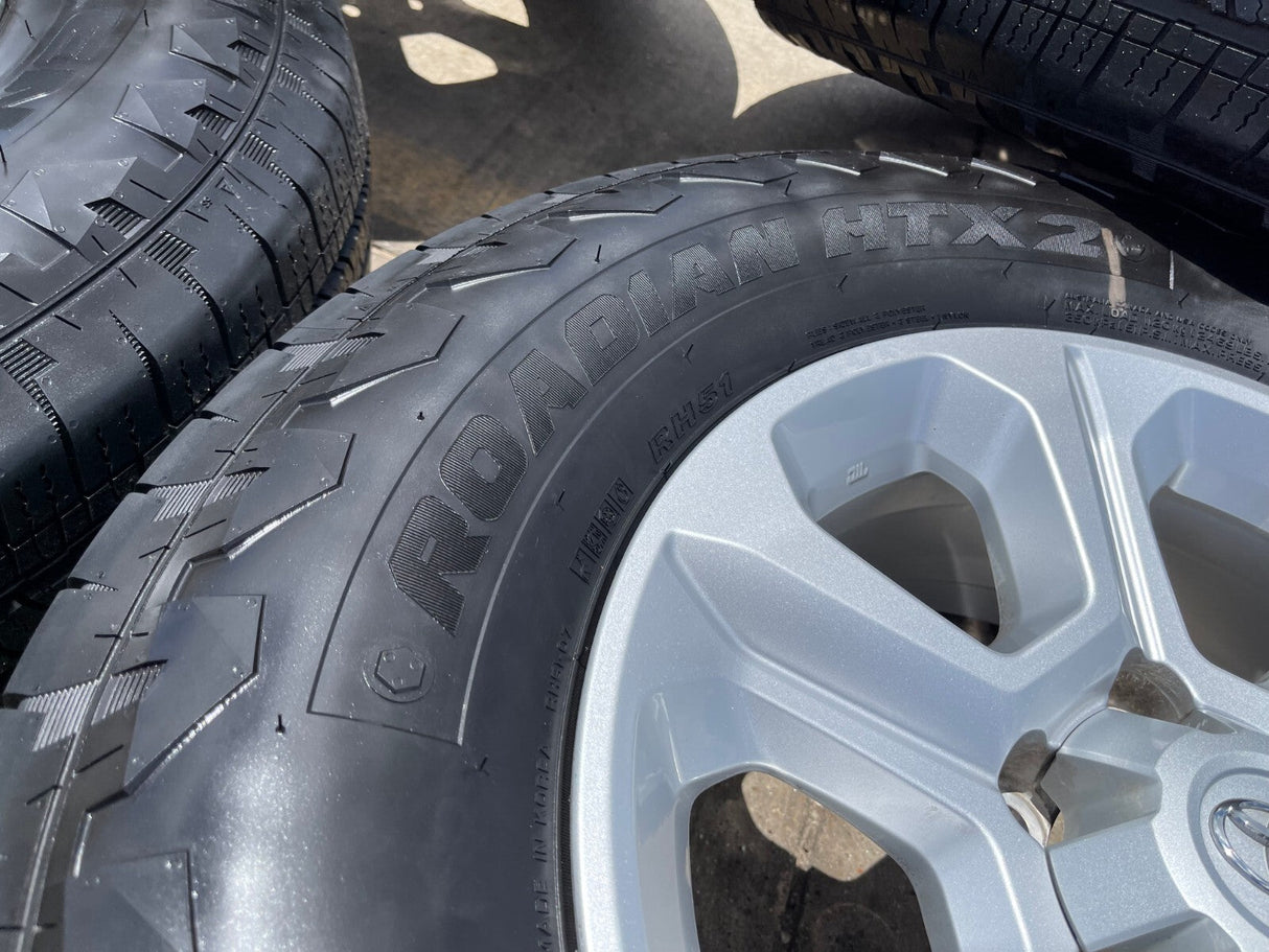 17" 4Runner Toyota Tacoma OEM wheels rims 75153 FJ NEXEN ROADIAN HTX2 NEW Texas Truck Tire