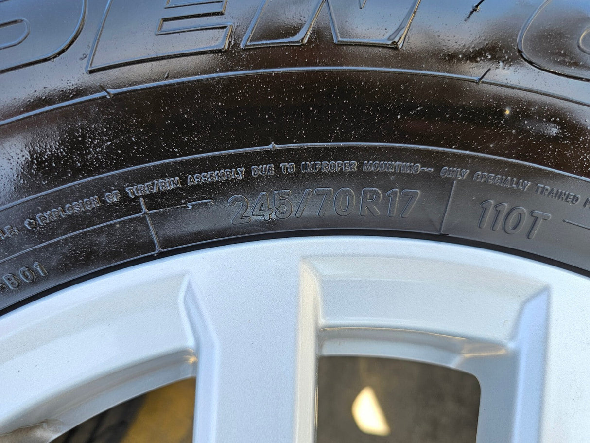 17" Toyota Tacoma 4Runner TRD OEM 94254 10637 wheels rims 2024 2025 2026 Texas Truck Tire