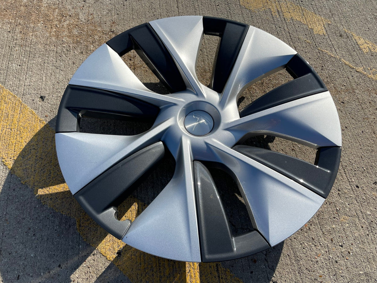 19" Tesla Model Y OEM wheel cap cover 190256 3 spare 2021 2022 2023 2024 2025 Texas Truck Tire