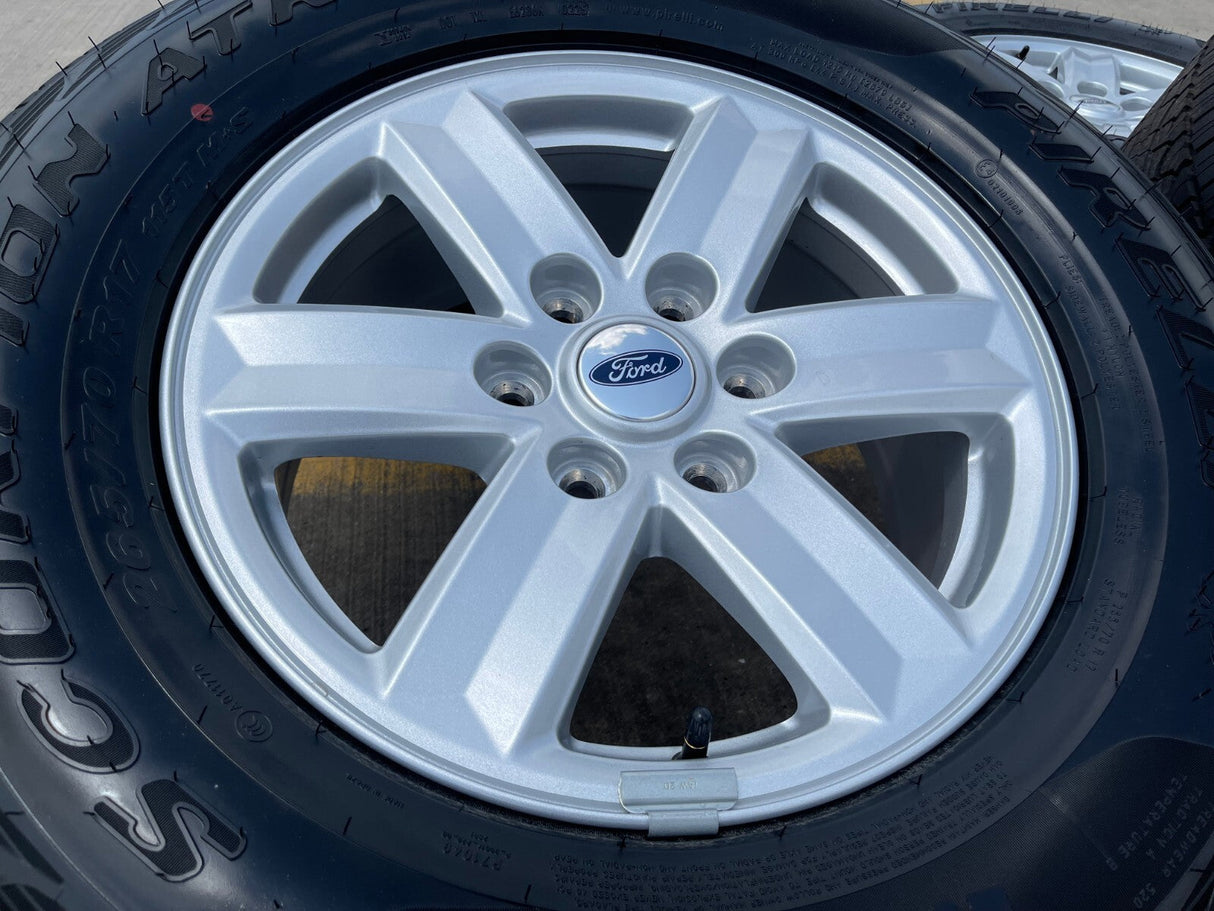 17" Ford F-150 Expedition OEM rims wheels 10339 tires 2025 2026 NEW PIRELLI A/T Texas Truck Tire