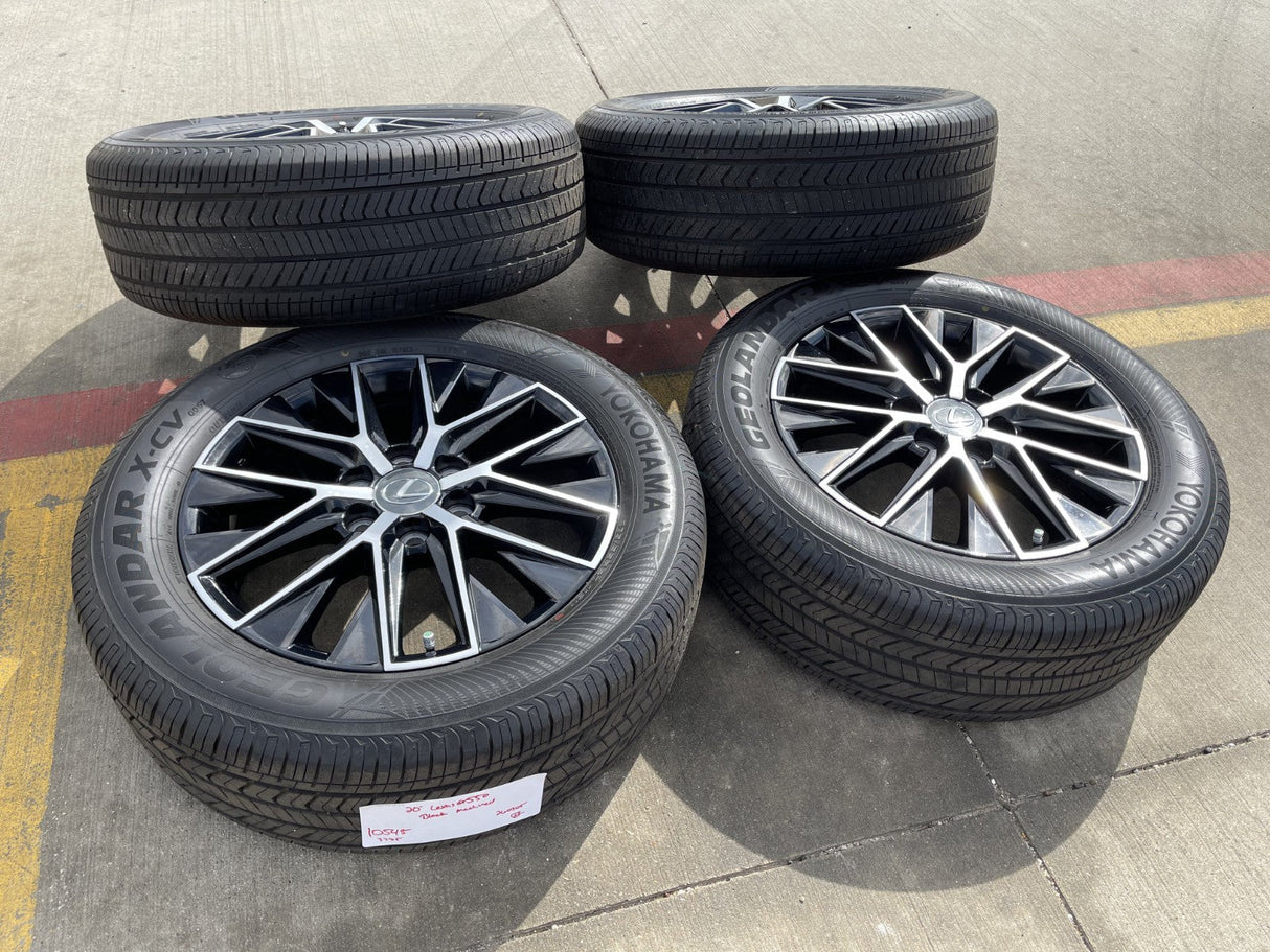 20" Toyota Land Cruiser Tundra OEM wheels rims 10545 Lexus GX550 LX600 2026 NEW Texas Truck Tire