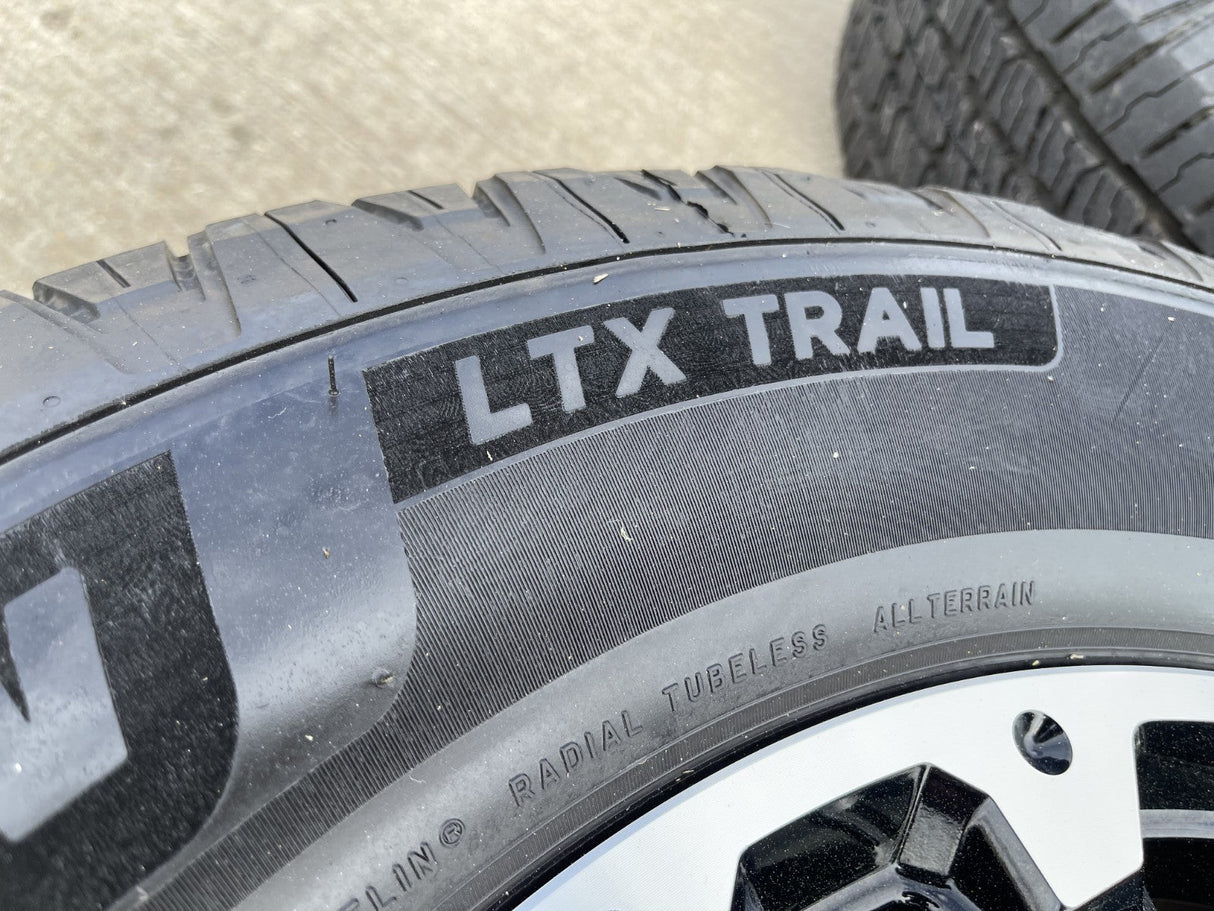18" Toyota Tundra TRD OEM black wheels rims 75273 Sequoia 2024 2025 2026 Texas Truck Tire
