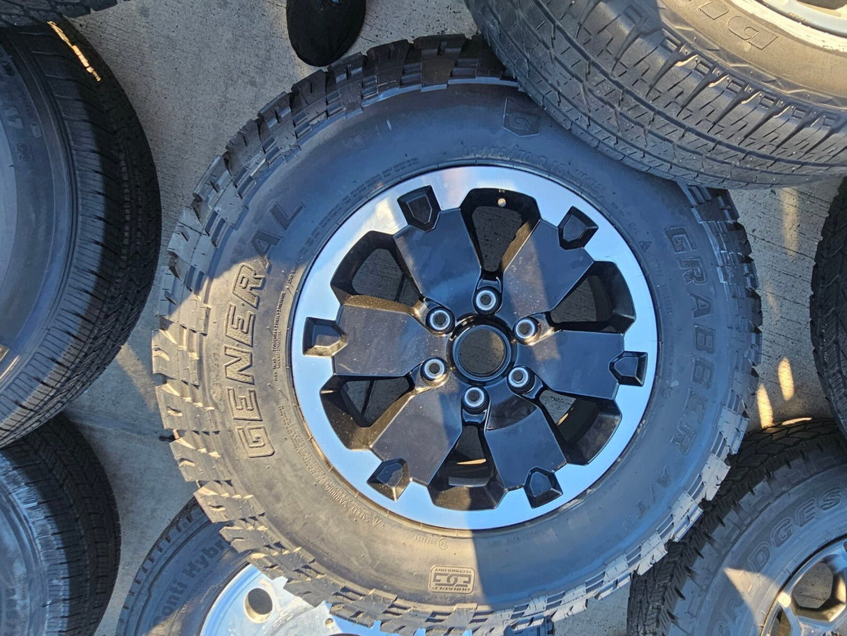 (1) 18" Ford Bronco BADLANDS OEM black wheel rim 10282 Ranger Spare tire Texas Truck Tire