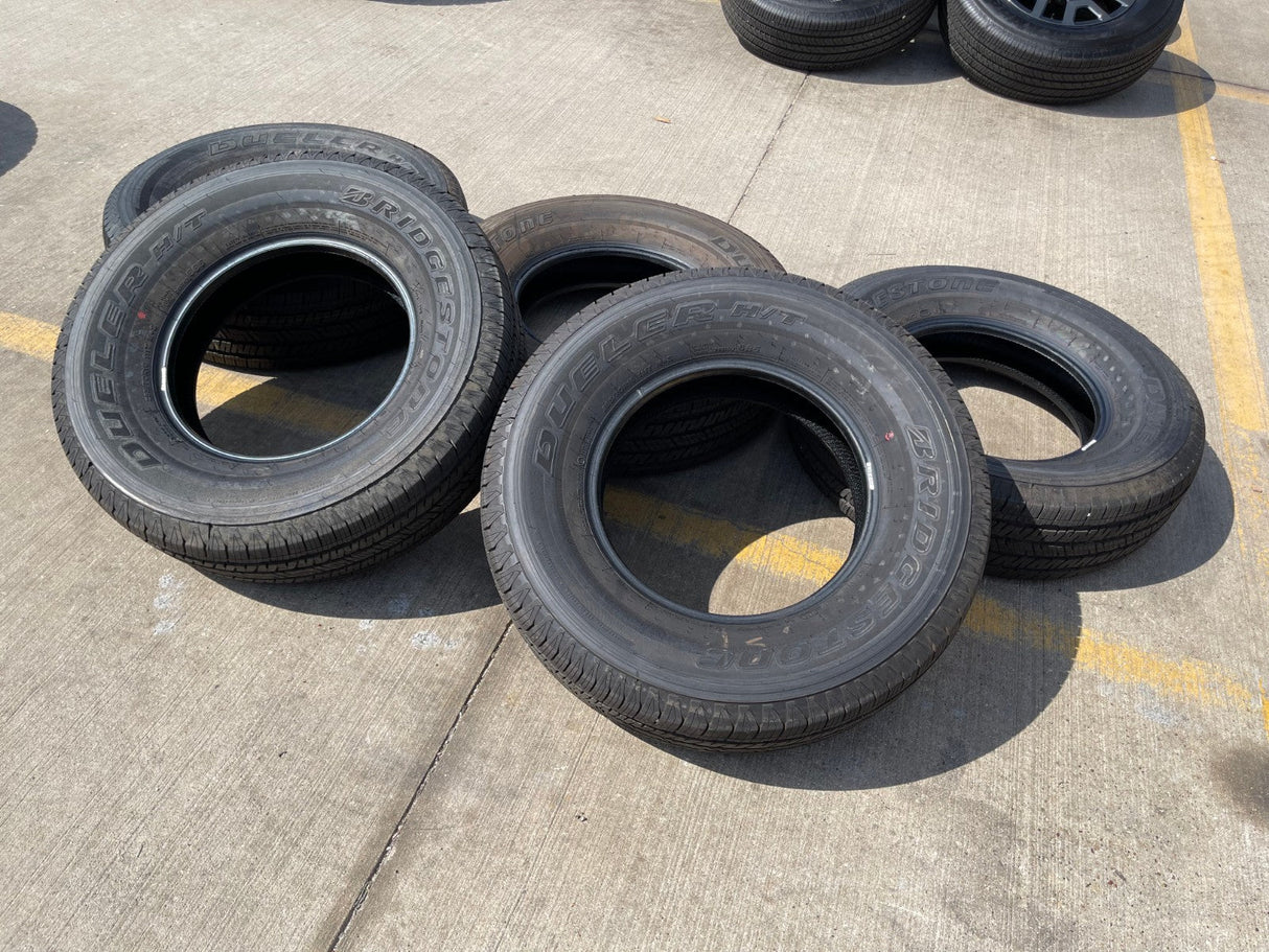 (5) 255/70/16 Bridgestone Dueler H/T tires Jeep Wrangler Bronco Colorado NEW Texas Truck Tire