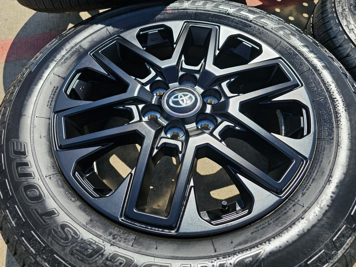 20" Toyota Tundra TRD OEM wheels rims TSS 75276 95295 Sequoia 2024 2025 2026 NEW Texas Truck Tire