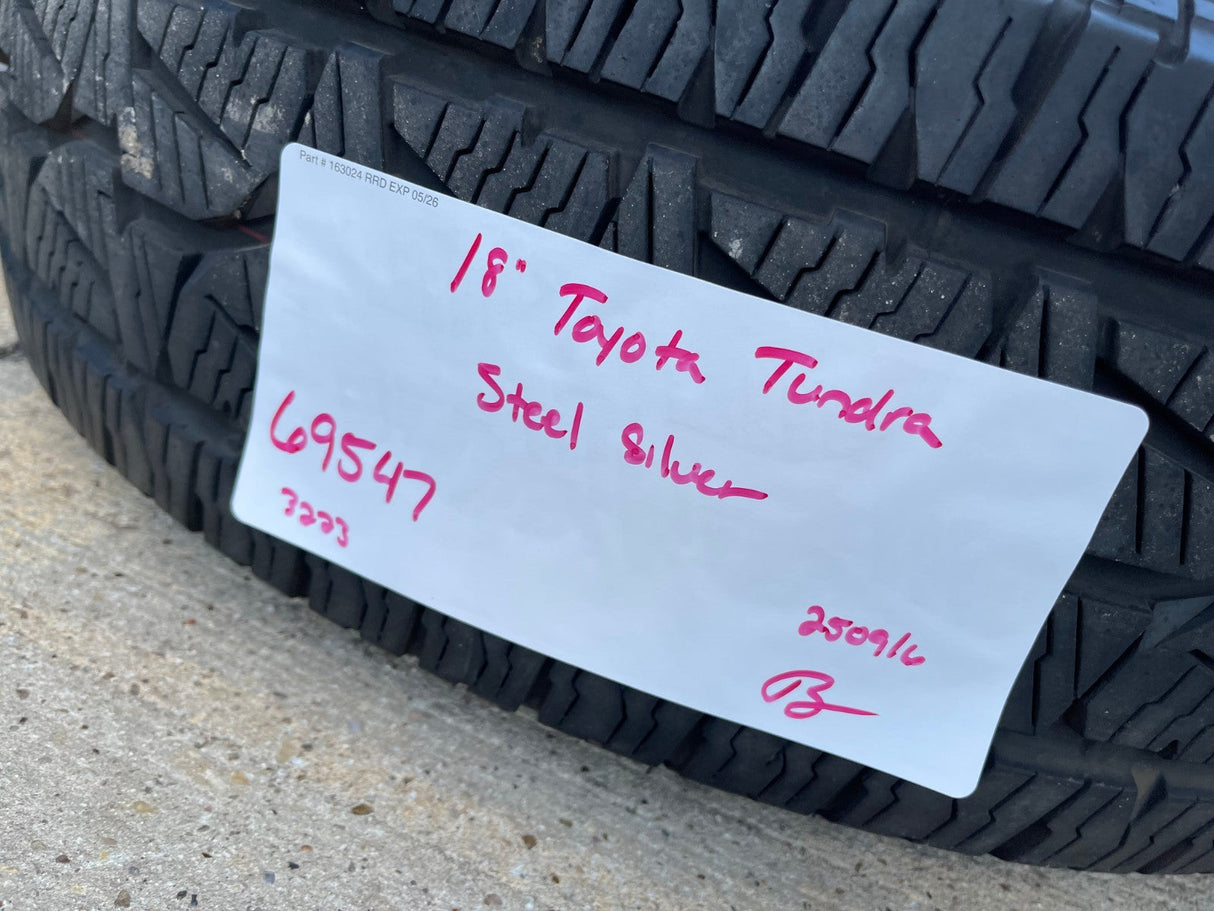 18" Toyota Tundra OEM wheel rim 69547 5x150 spare 2010 2015 2018 2019 2020 2021 Texas Truck Tire
