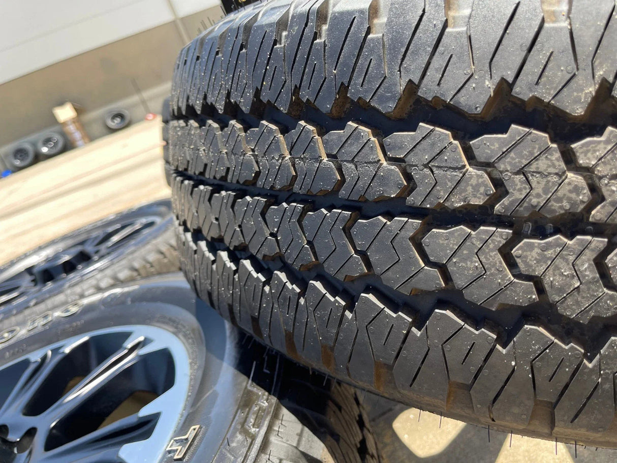 20" Dodge Ram 2500 3500 LARAMIE OEM wheels rims A/T tires 2025 2026 NEW Texas Truck Tire