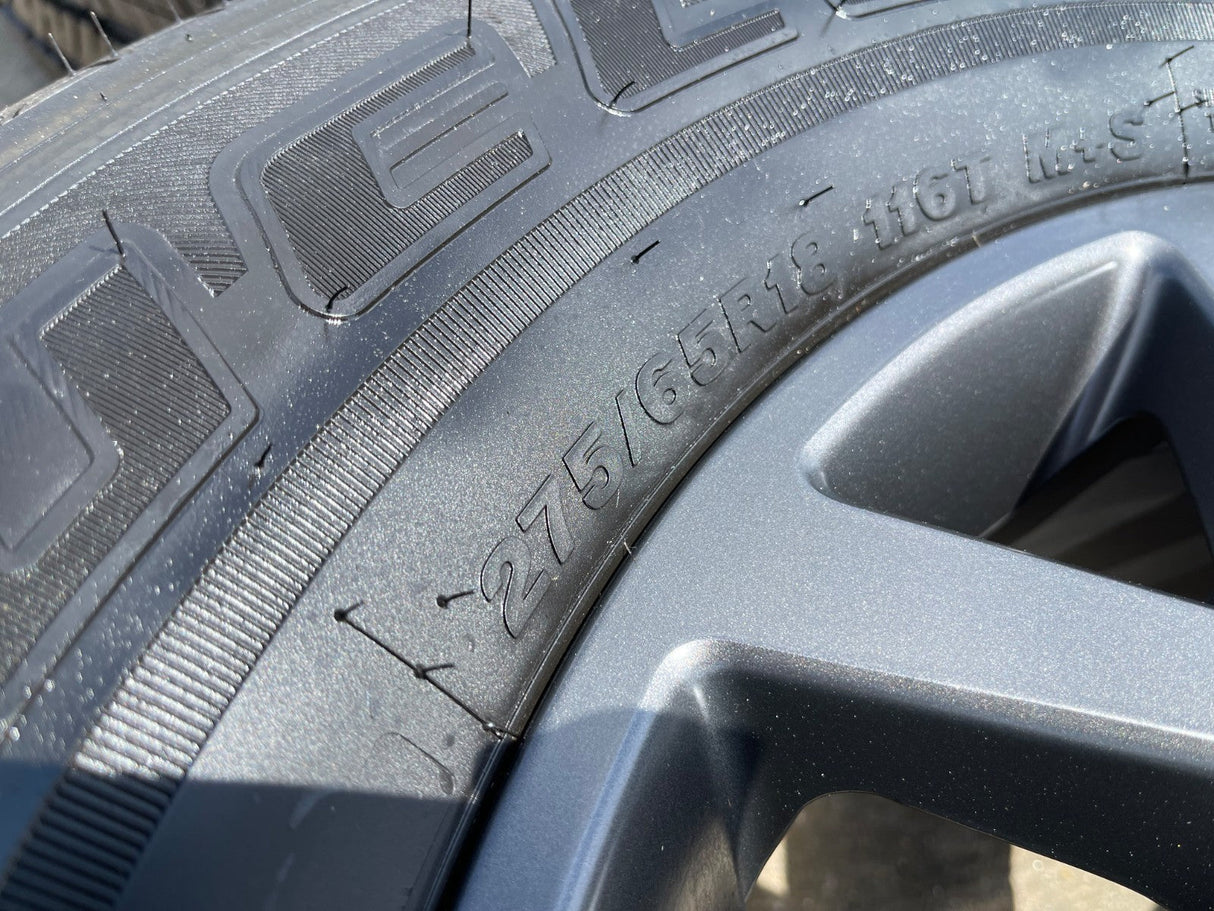 18" Ford F-150 TREMOR OEM rims wheels 10342 95351 Expedition BRIDGESTONE NEW Texas Truck Tire
