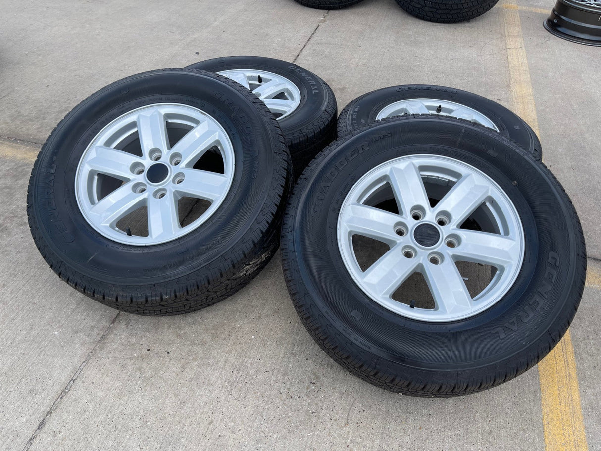17" Ford F-150 Expedition OEM rims wheels 10339 tires GENERAL Texas Truck Tire