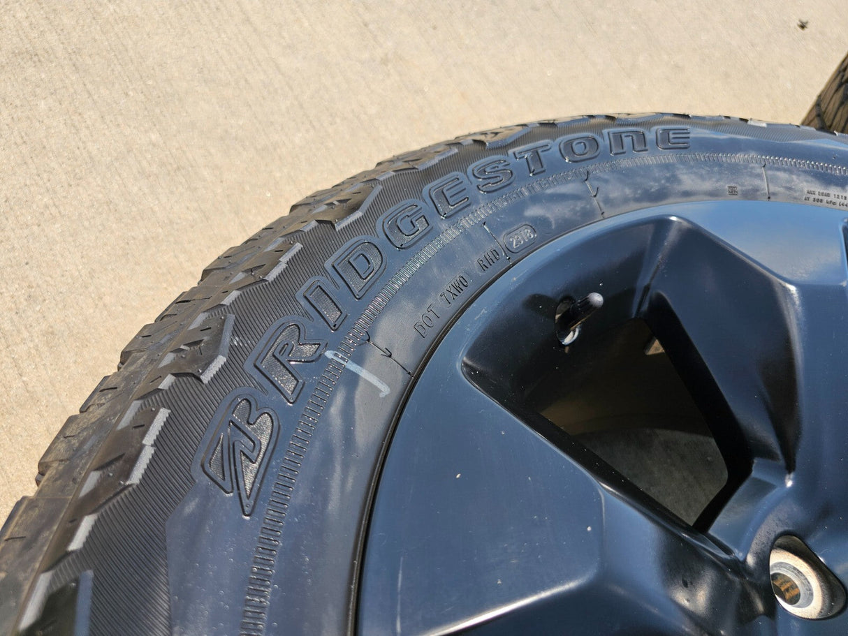 20" Ram 1500 OEM LIMITED Laramie wheels rims black 2675 2722 Texas Truck Tire