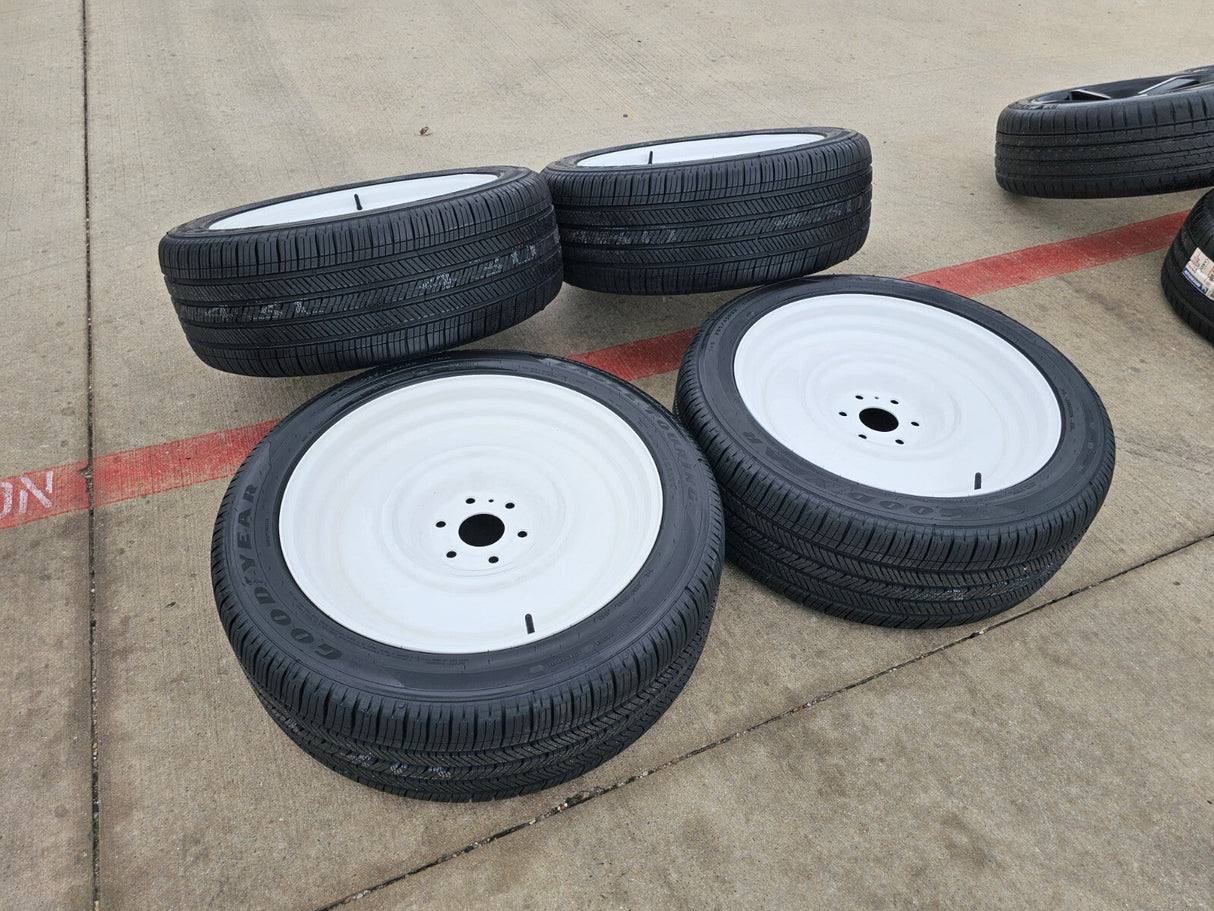 22" Chevy GMC Transport Steel OEM wheels rims Sierra Silverado Escalade NEW Texas Truck Tire