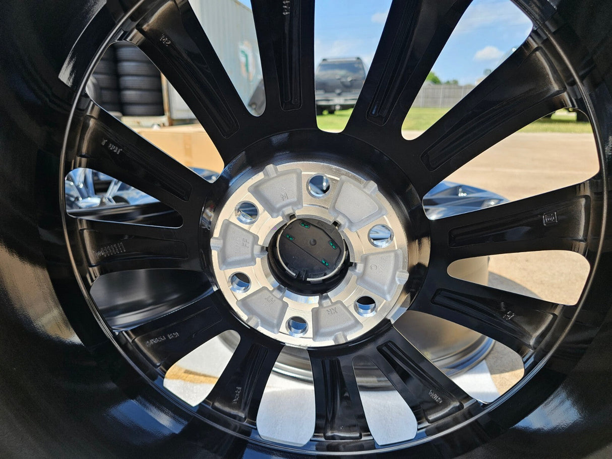 24" Cadillac Escalade V OEM ONYX wheels rims 2023 2024 2025 2026 2027 NEW Texas Truck Tire