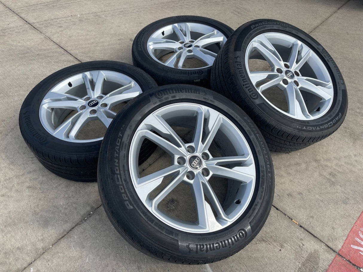 19" Audi Q8 OEM wheels rims tires 59120 Q7 RS S VW Atlas Texas Truck Tire
