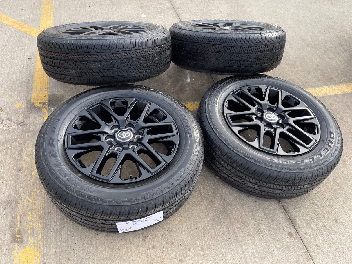 20" Toyota Tundra TRD OEM wheels rims TSS 75276 95295 Sequoia 2024 2025 2026 NEW Texas Truck Tire