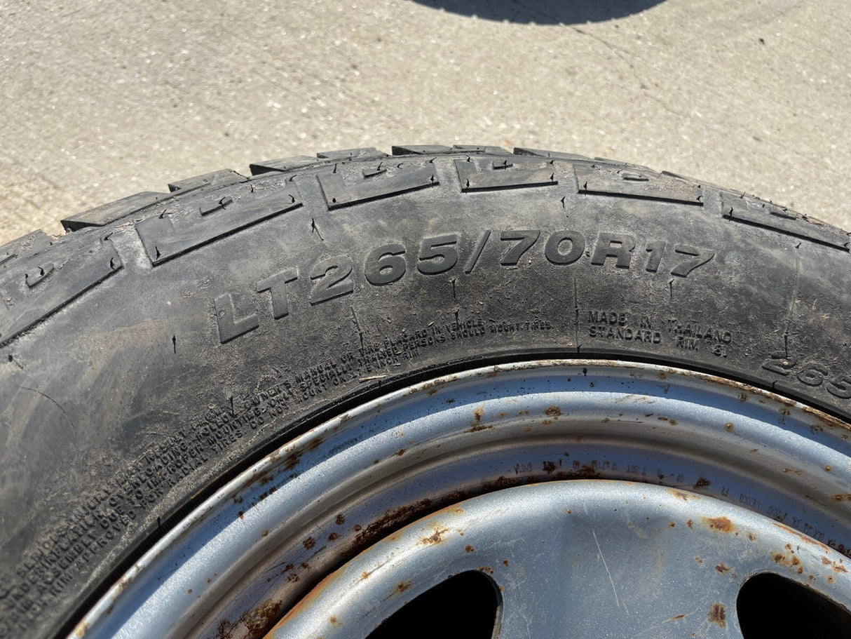 17" Ford F-250 F-350 OEM 3828 wheel rim 2020 2021 2022 2023 2024 2025 IRONMAN Texas Truck Tire