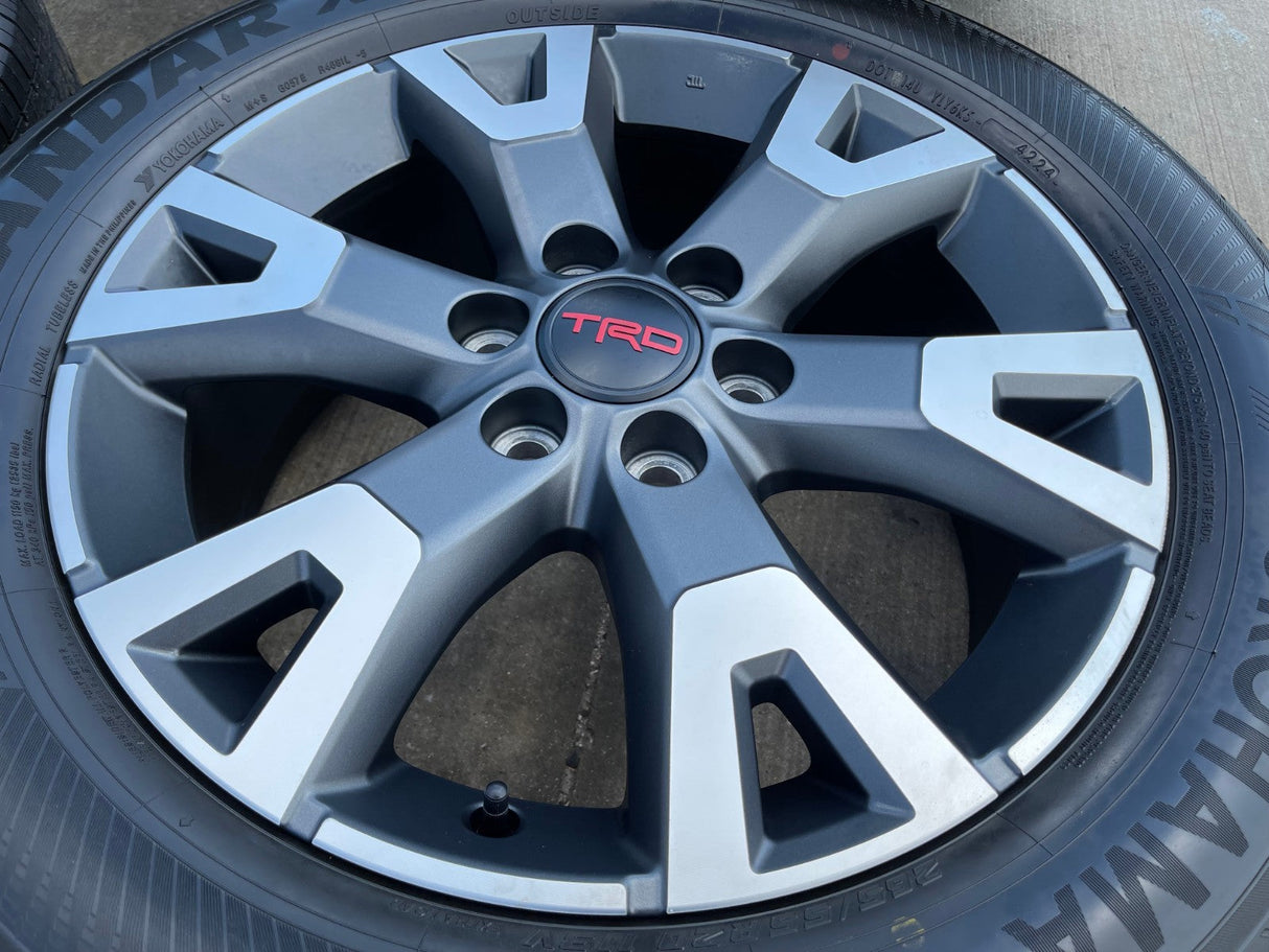 20" Toyota 4Runner TRD OEM 94198 wheels rims Tundra Sequoia 2025 2026 NEW Texas Truck Tire