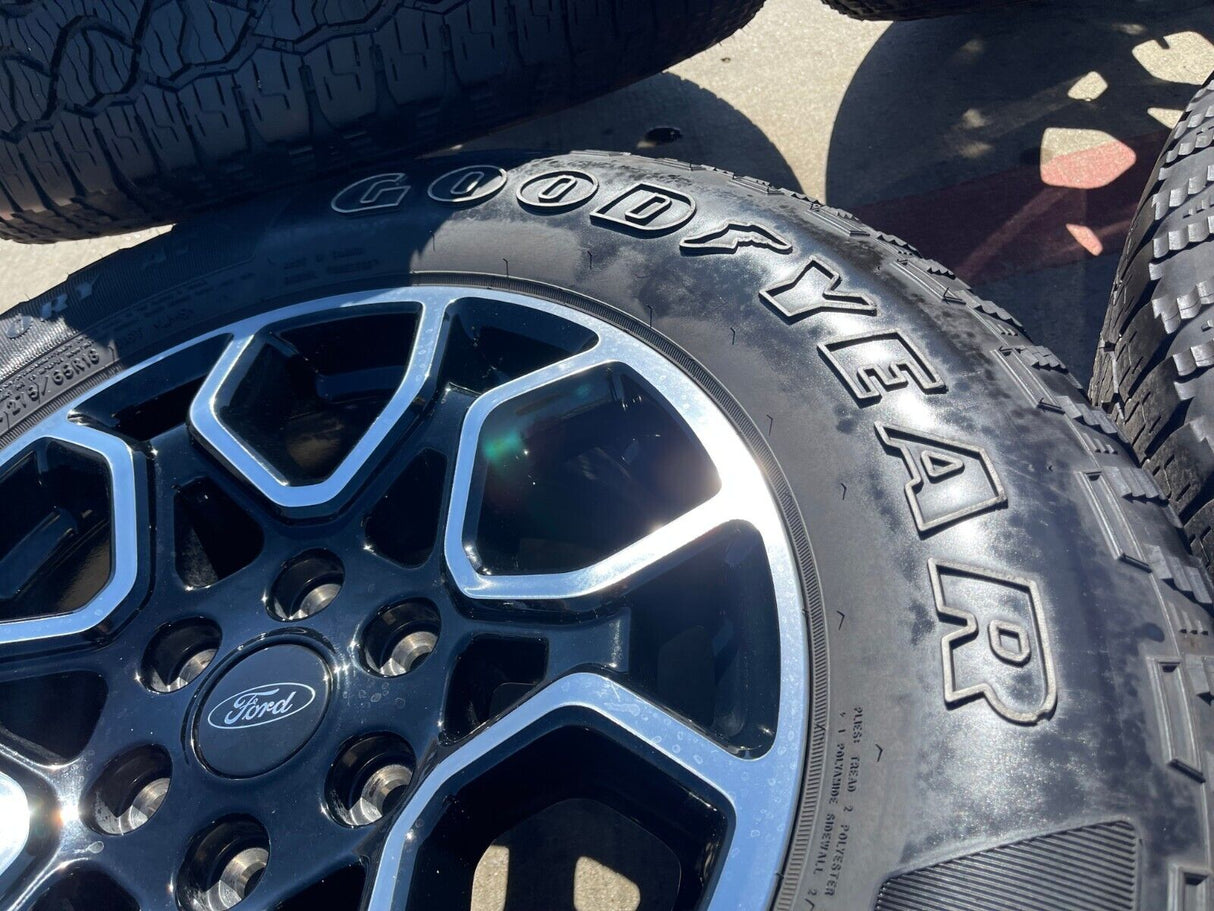 18" Ford F-150 OEM rims wheels 95049 10340 Expedition 2022 2023 2024 2025 Texas Truck Tire