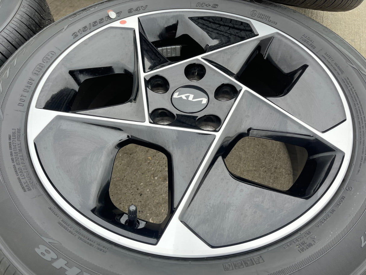 17" Kia K4 K5 Soul OEM 70775 wheels rims Sonata Stinger Forte 2024 2025 2026 NEW Texas Truck Tire