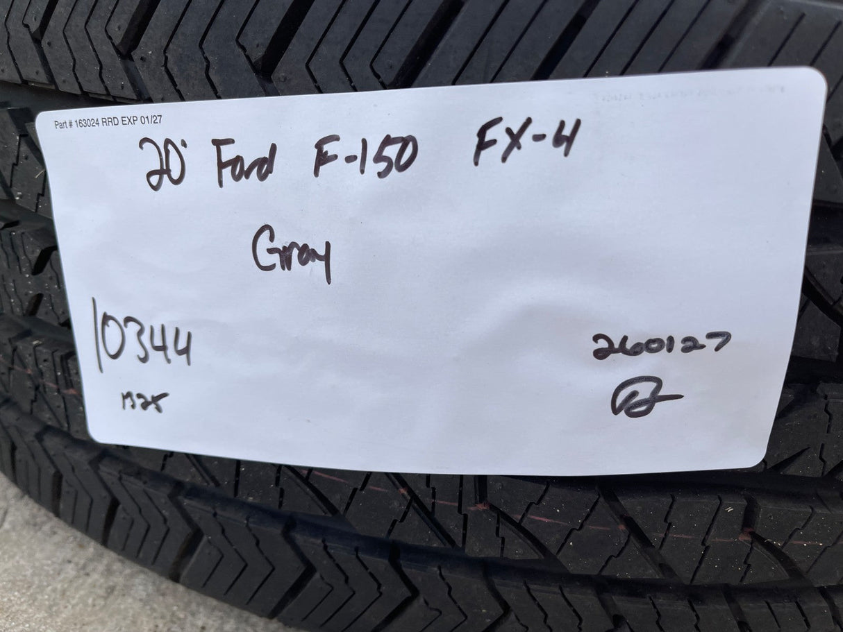 20" Ford F-150 FX-4 PLATINUM OEM rims wheels 10344 Expedition HANKOOK A/T2 Texas Truck Tire