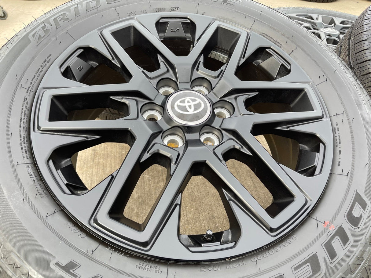 20" Toyota Tundra TRD OEM wheels rims TSS 75276 95295 Sequoia 2024 2025 2026 NEW Texas Truck Tire