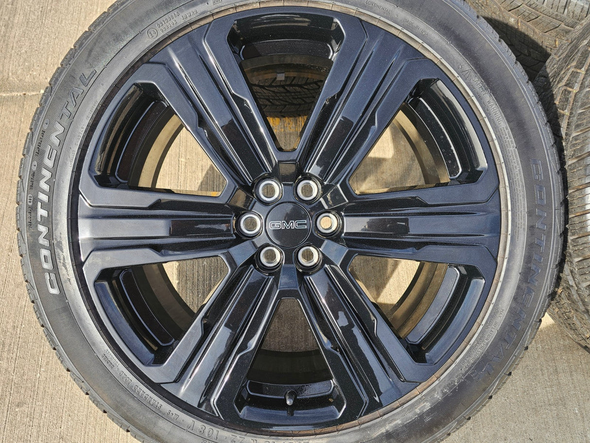 22" GMC Acadia OEM wheels rims Blazer Traverse Buick Enclave XT6 2025 2026 NEW Texas Truck Tire