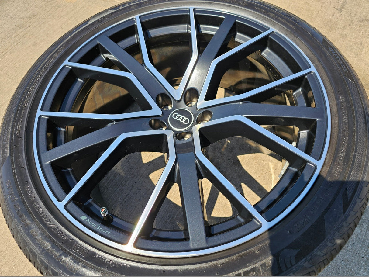 22" Audi RSQ7 OEM wheel rim SQ7 Q7 SQ8 Q8 RSQ8 59065 2021 2022 2023 2024 2025 Texas Truck Tire