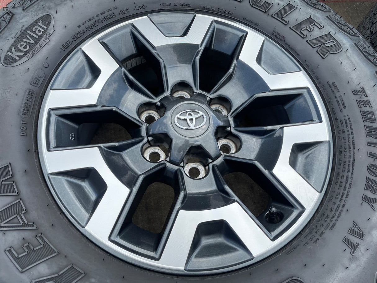 16" Toyota Tacoma TRD wheels rims 75189 OEM 4Runner FJ GOODYEAR Texas Truck Tire