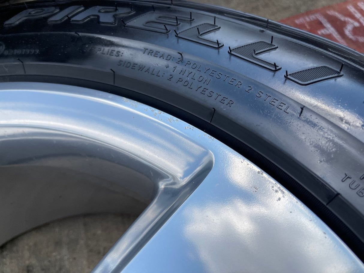 20" Chevy Silverado Tahoe Suburban OEM 5652 wheels rims tires PIRELLI A/T Texas Truck Tire