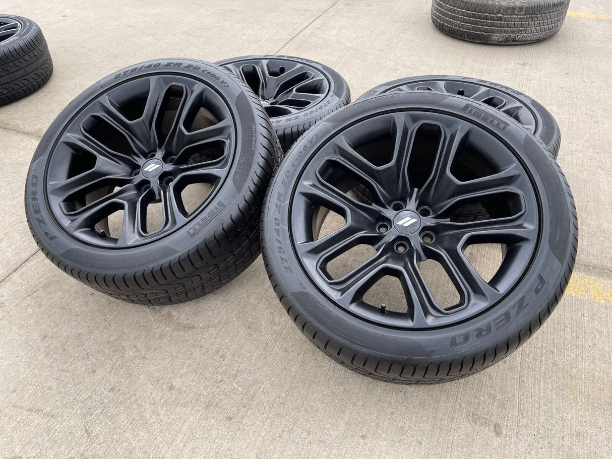 20" Dodge Charger SRT HELLCAT OEM wheels rims tires Texas Truck Tire