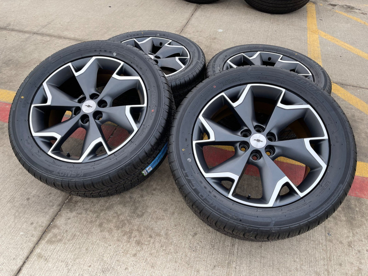 20" Chevy Blazer GMC Acadia Cadillac XT6 XT5 SRX OEM 5937 wheels rims tires NEW Texas Truck Tire
