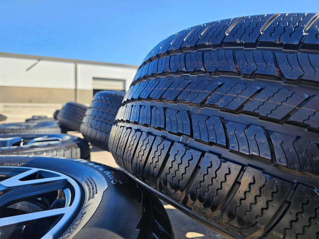 20" Jeep Grand Wagoneer Dodge Ram 1500 OEM black 9296 wheels rims 2025 2026 NEW Texas Truck Tire