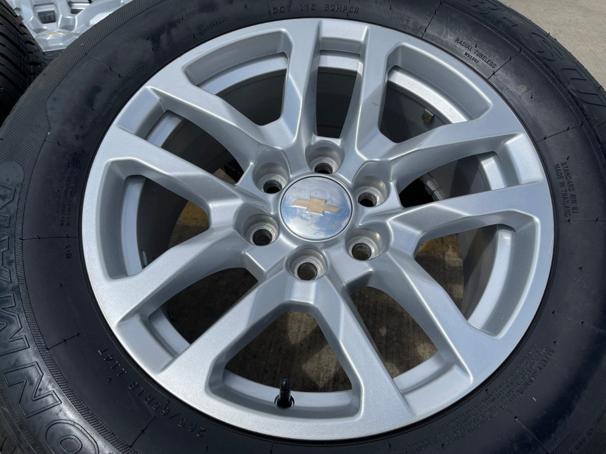 18" Chevy Silverado Suburban Tahoe OEM 5912 wheels rims GMC Yukon Sierra IRONMAN Texas Truck Tire