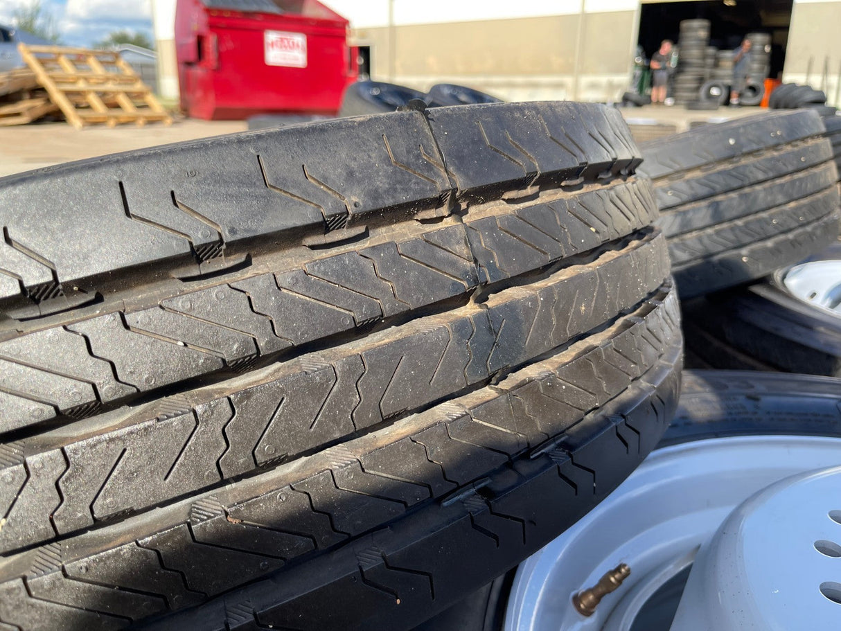 19.5" Ford F-450 Dually F-550 rims wheels RAM 4500 OEM 10x225 CONTINENTAL NEW Texas Truck Tire