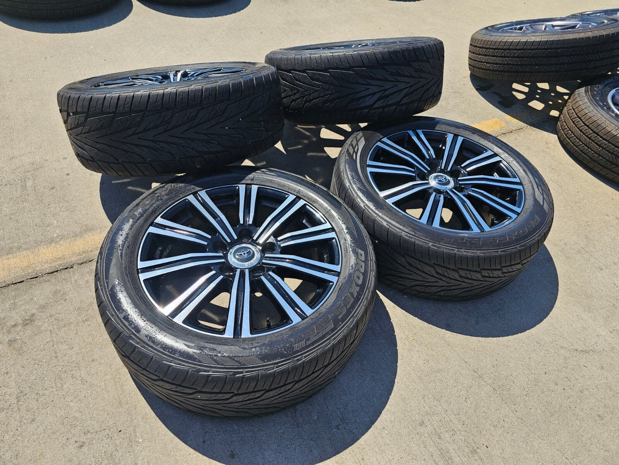 21" Lexus LX570 Toyota Land Cruiser OEM 74341 wheels rims tires 5x150 Texas Truck Tire