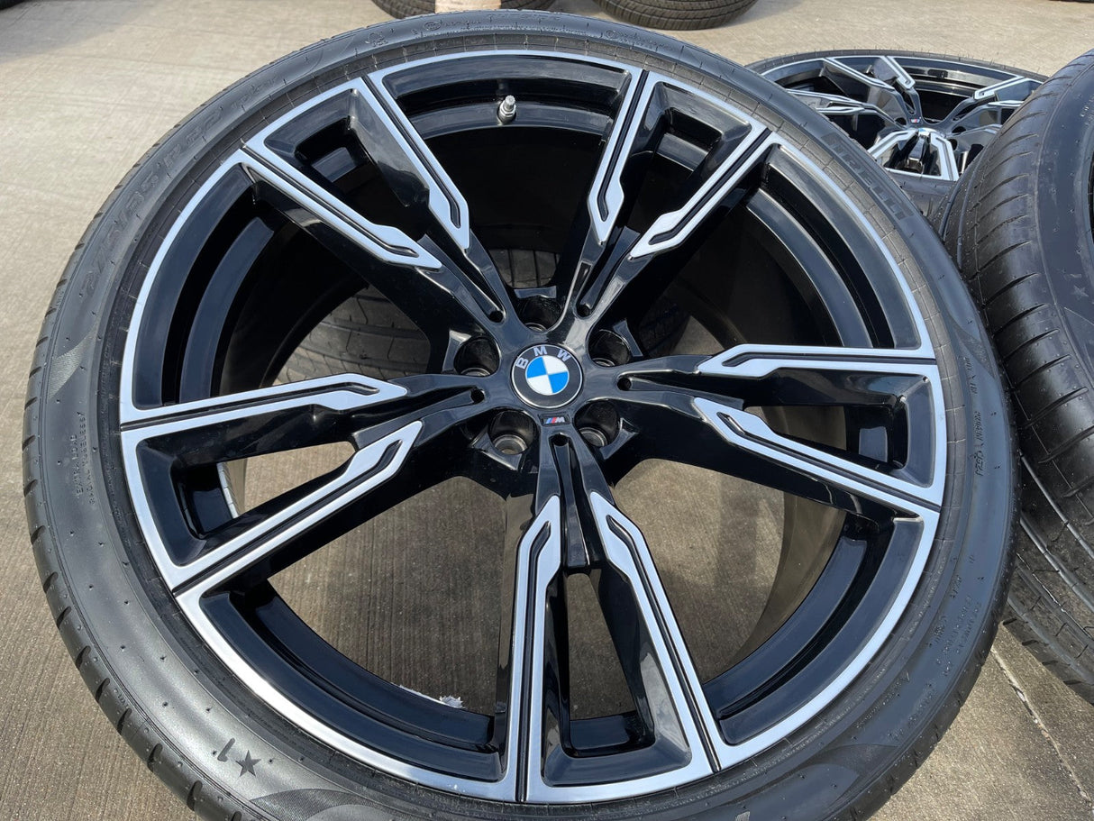 22" BMW X5 X6 X7 OEM 86470 86473 Series wheels rims PIRELLI NEW 2024 2025 2026 Texas Truck Tire
