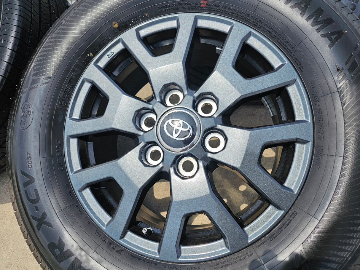 17" Toyota 4Runner Tacoma TRD OEM 94254 10637 wheels rims 2025 2026 NEW Texas Truck Tire