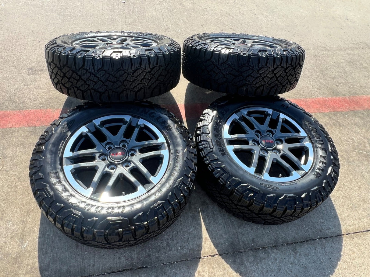18" Toyota Tacoma 4Runner TRD OEM 10641 wheels rims 2026 NEW DURATRAC A/T Texas Truck Tire