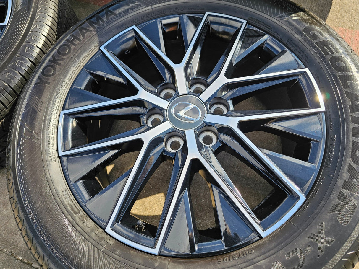 20" Toyota Land Cruiser Tundra OEM wheels rims 10545 Lexus GX550 LX600 2025 2026 Texas Truck Tire