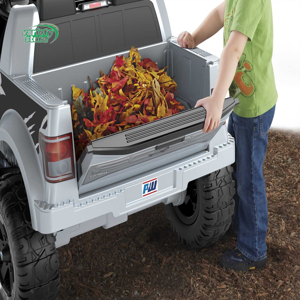 Power Wheels Ford F150 Raptor Electric-Powered Ride-On Truck with Sound Effects
